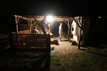 Фото номера Дом с 3 спальнями Дома для отпуска Домик в Беловежской Пуще г. Zanaviny 80